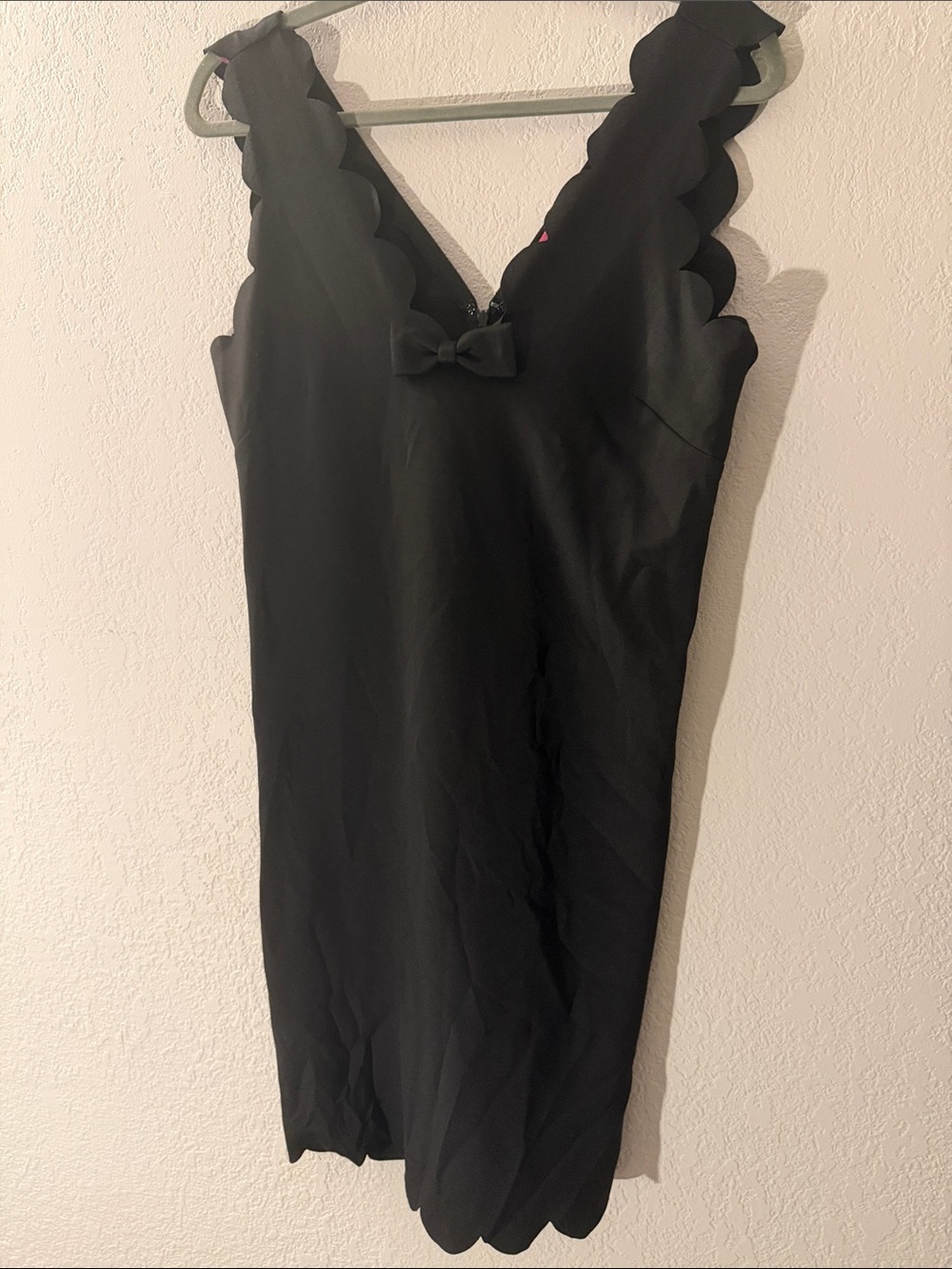 Betsey Johnson Scalloped Edge Bow Dress. It